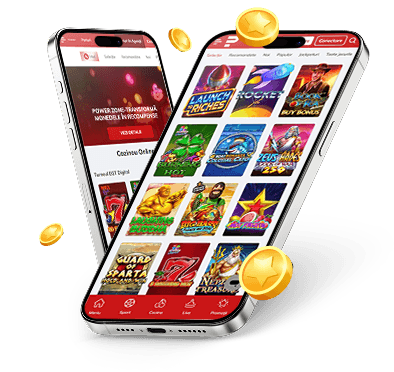 Telefoane cu aplicația Powerbet deschisă