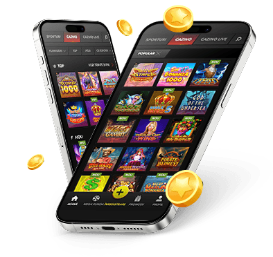 Telefoane cu aplicația TopBet deschisă