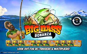 Big Bass Bonanza grilă de joc