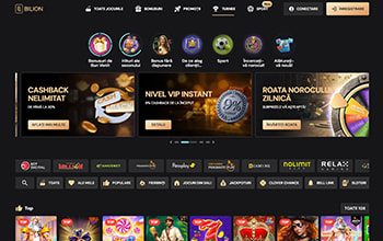 Prima pagină Bilion Casino