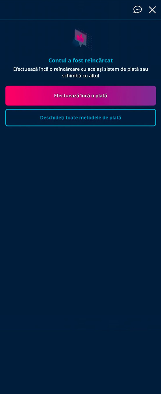 Pasul 4: confirmarea depunerii