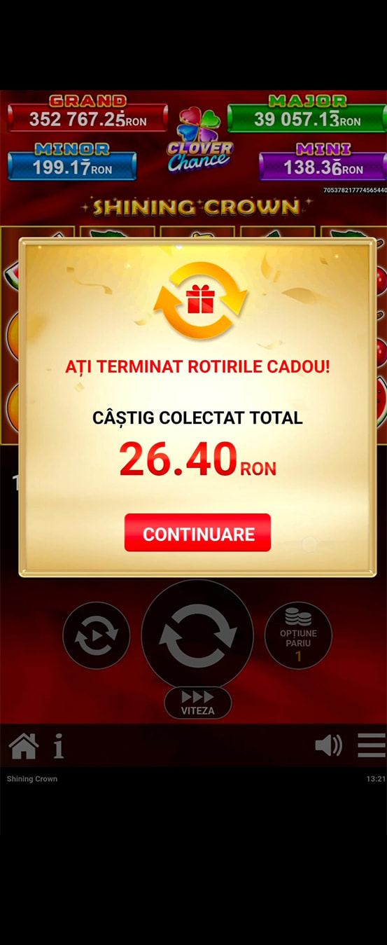 Revendică câștigul