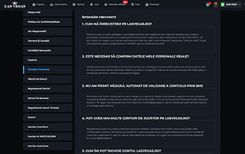 FAQ la Las Vegas