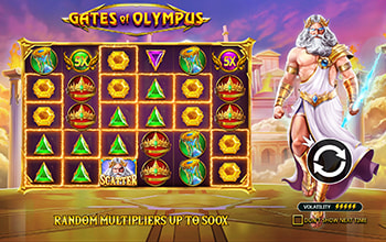Gates of Olympus grilă de joc