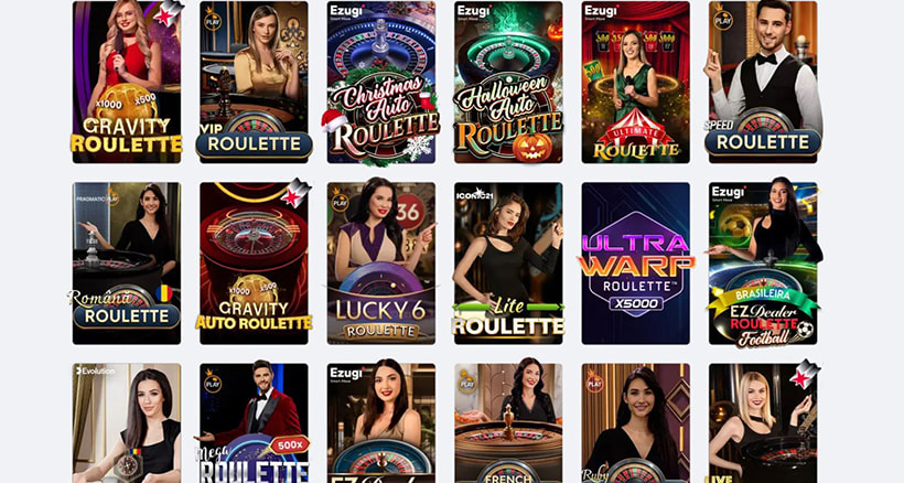 Mese de cazinou live la Powerbet