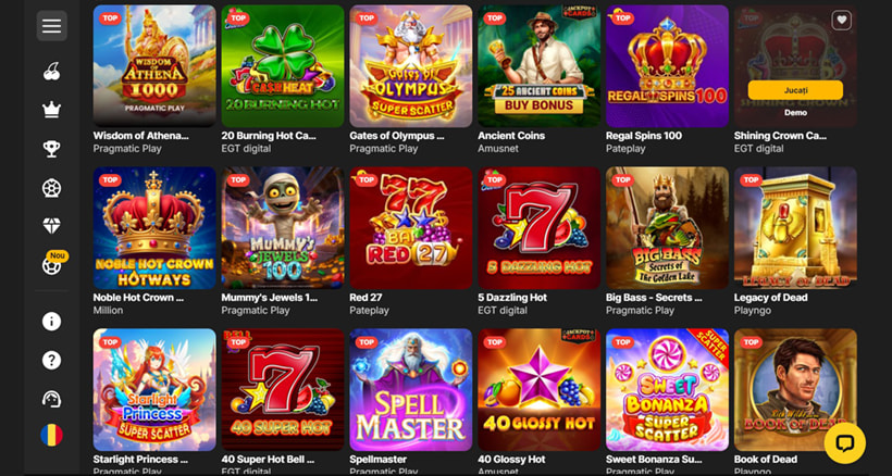 Jocuri Million Casino