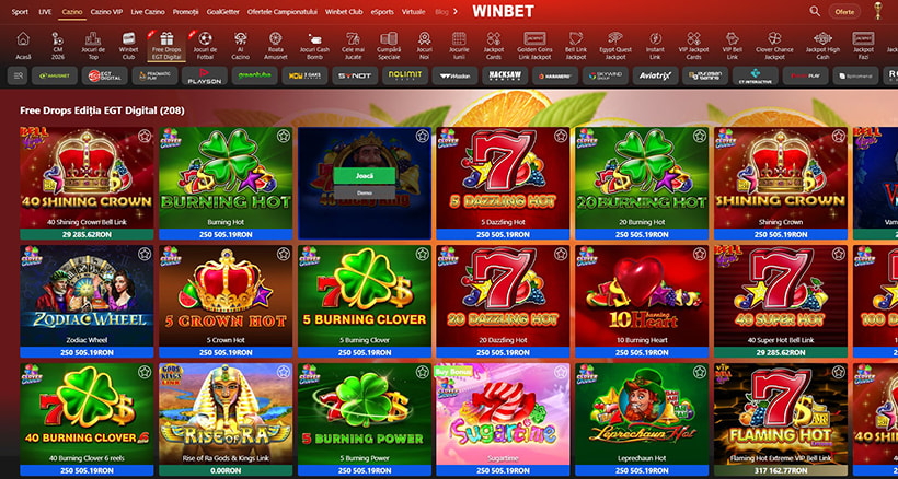 Jocuri Winbet