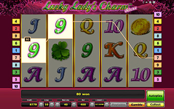 Lucky Lady's Charm Deluxe simboluri