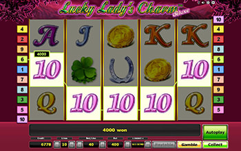 Lucky Lady's Charm Deluxe câștig în joc