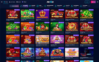 Pagină principală Mr Bit Casino