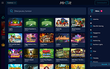 Jocuri NetEnt la Mr Bit