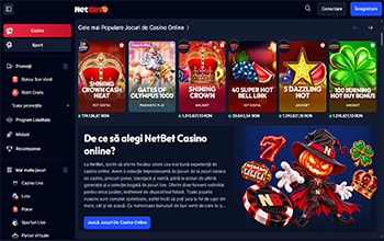 Pagină principală NetBet