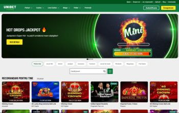 Pagină principală Unibet