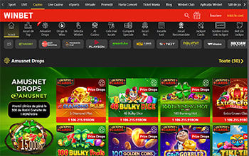 Pagină principală Winbet