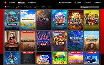 Jocuri Playtech la PokerStars