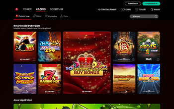 Prima pagină PokerStars Casino