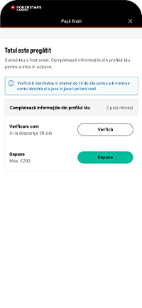 Pașii finali