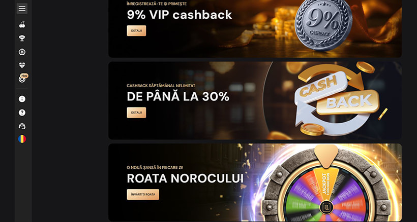 Promoții Bilion Casino