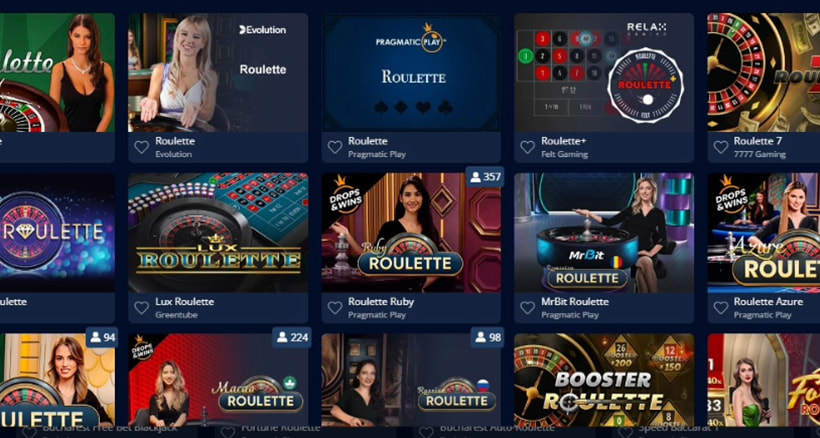 Jocuri de ruletă la Mr Bit