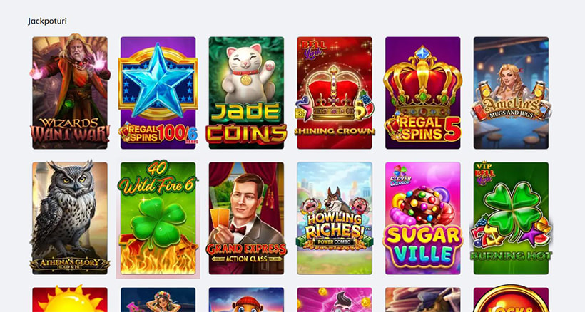 Portofoliul de sloturi cu jackpot Powerbet Casino