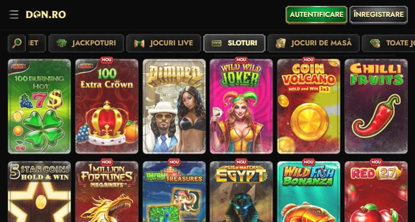 Sloturi Don.ro Casino