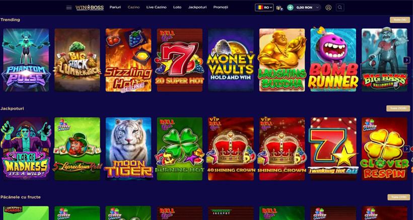 Sloturi WinBoss Casino