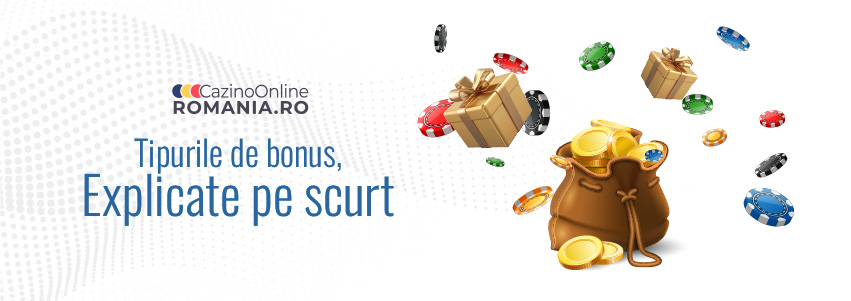 Tipuri de bonusuri de casino online disponibile în România