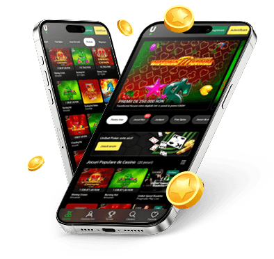 Telefoane cu aplicația Unibet deschisă