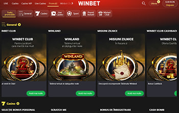 Promoții la Winbet